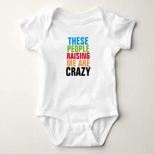 Baby Humor - Baby Jersey Bodysuit (Voorkant)