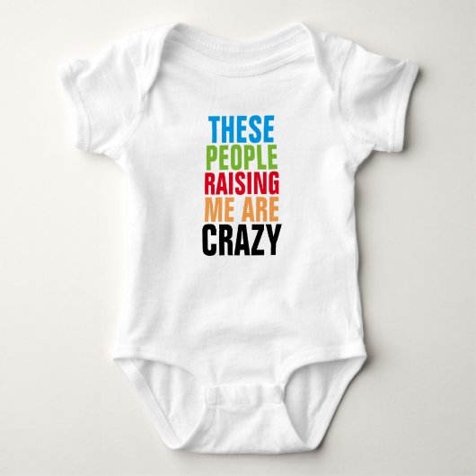 Baby Humor - Baby Jersey Bodysuit (Voorkant)