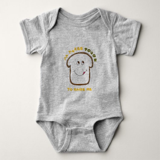 Baby Humor (groen/geel) Romper (Voorkant)