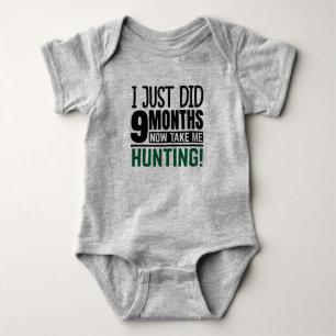 Baby Hunting Jersey Romper