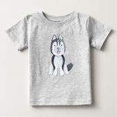 Baby Husky Dog Pet Cute (Voorkant)