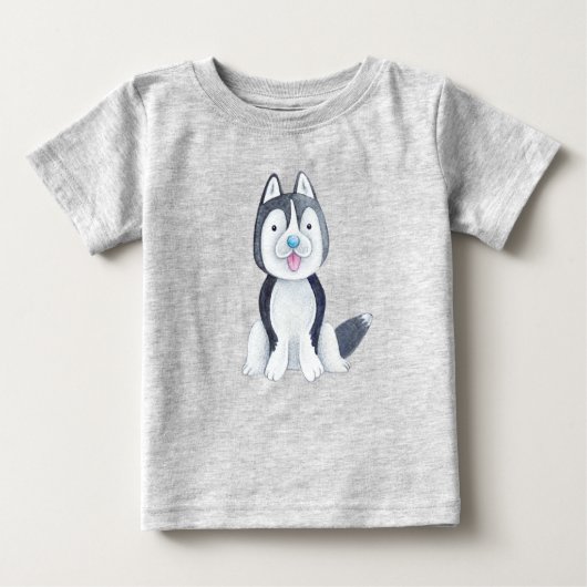 Baby Husky Dog Pet Cute (Voorkant)