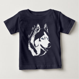 Baby Husky T-Shirt Sled Dog Puppy Shirt aanpassen