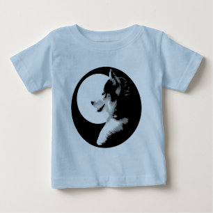 Baby Husky T-shirt Sledehond Baby T-shirts