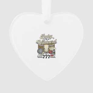 Baby Ik ben een Joker Vintage Western Casino T-shi Ornament