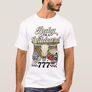 Baby Ik ben een Joker Vintage Western Casino T-shi T-shirt