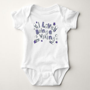 BABY IK BEN GRAAG EEN VIKING ROMPER