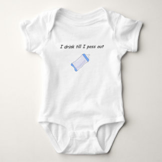 Baby - Ik Drink tot ik uitga Romper