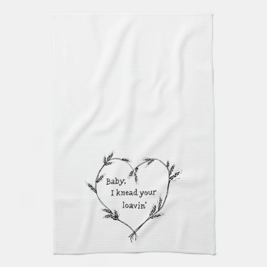 Baby, ik heb je Humor nodig  Theedoek (Verticaal)