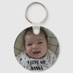 baby, IK HOOP VAN MIJN NANNA Sleutelhanger