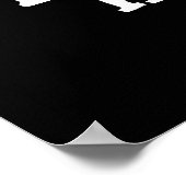 Baby Ik hou niet van schimmels. Poster (Hoek)