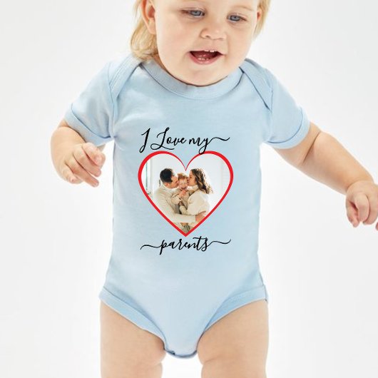 baby Ik hou van mijn ouders Romper