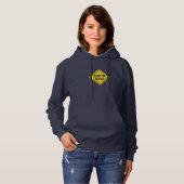 Baby Ik verveel me Hoodie (Voorkant volledig)