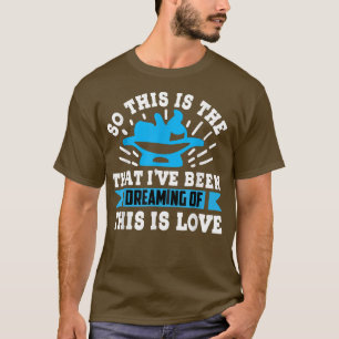 Baby Ik wacht op een grappige zwangerschapsaankond T-shirt