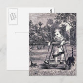 "Baby" illustratie boek Briefkaart (Voorkant / Achterkant)