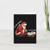 Baby I'm The Season Im The Reason Santa Religious  Kaart (Voorkant)