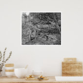 Baby in Alaska 1915 Poster (Keuken)