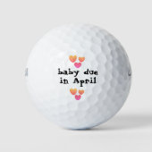 baby in april golfballen (Voorkant)