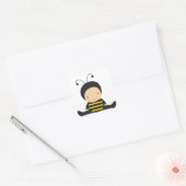 Baby in Bee Costume Sticker (Envelop)
