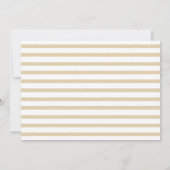 Baby in bloei Baby shower Kaart (Achterkant)