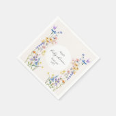 Baby in bloei baby showers servetten (Hoek)