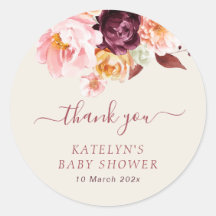baby in bloei herfst floraal baby shower