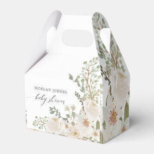 baby in bloei ivoor floreel baby shower bedankdoosjes