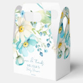 Baby in bloei lente zomer baby shower gunsten bedankdoosjes (Geopend)