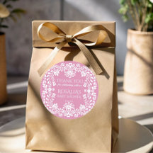 Baby in bloei stoffige roze Mexicaanse baby shower