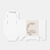 Baby in bloei tuin vlinders Baby shower Bedankdoosjes (Uitgevouwen)