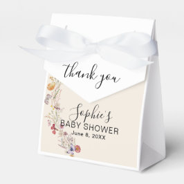 Baby in bloei tuin vlinders Baby shower Bedankdoosjes