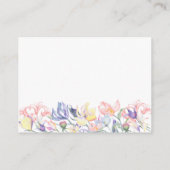 Baby in bloei Wildflower - display douche Informatiekaartje (Achterkant)