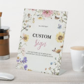 Baby in Bloom 8x10 Aangepaste tafel Top Reclamebord Met Voetstuk (Insitu)