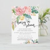 Baby in Bloom | Aanbesteding Floral Baby shower (Staand voorkant)