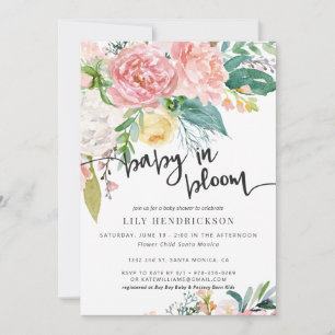 Baby in Bloom   Aanbesteding Floral Baby shower
