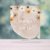 Baby in Bloom Acryl Gift Sign Acryl Bord (Neutraal)