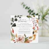Baby in Bloom | Autumn Florals Baby shower (Staand voorkant)