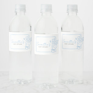 Baby In Bloom Baby Borrel Waterfles Etiket