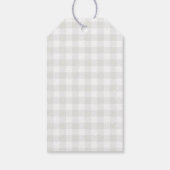 Baby in Bloom Baby Shower Bedankje Cadeaulabel (Achterkant)