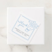 Baby In Bloom Baby Shower Bedankjes Labels (In situ)