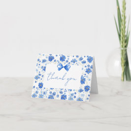 Baby in bloom baby shower bedankkaart