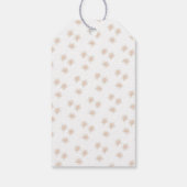 Baby In Bloom Baby shower Bedankt Favor Cadeaulabel (Achterkant)