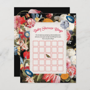 Baby in Bloom Baby shower Bingo Game