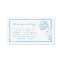 Baby in Bloom Baby Shower Boeken voor Baby 