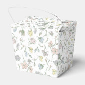 Baby in Bloom Baby shower Genderneutraal Bedankdoosjes (Achterkant)