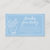 Baby In Bloom Baby Shower Informatiekaartje (Voorkant)