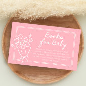 Baby In Bloom Baby Shower Informatiekaartje
