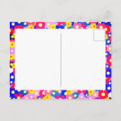 Baby in Bloom Baby shower Invitation Aankondigingskaart (Achterkant)