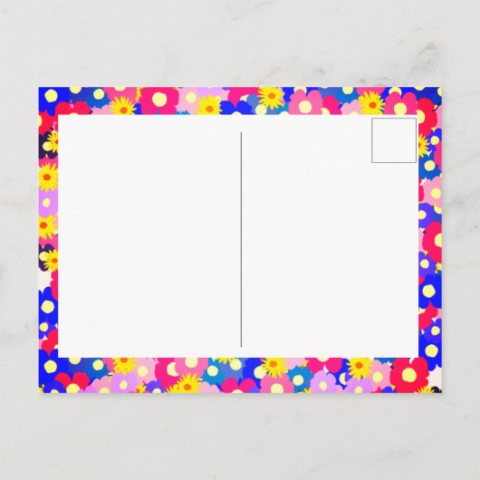 Baby in Bloom Baby shower Invitation Aankondigingskaart (Achterkant)