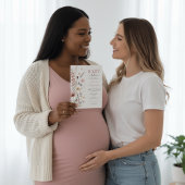 Baby in Bloom Baby Shower Invitation Wildflowers Kaart